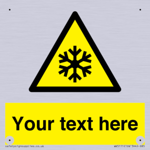 WV5111: Custom Snowflake Sign