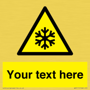 WV5111: Custom Snowflake Sign