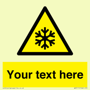 WV5111: Custom Snowflake Sign