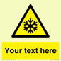 WV5111: Custom Snowflake Sign
