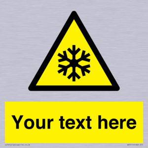 WV5111: Custom Snowflake Sign