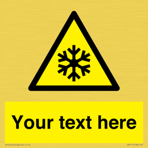 WV5111: Custom Snowflake Sign
