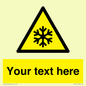 WV5111: Custom Snowflake Sign