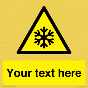 WV5111: Custom Snowflake Sign