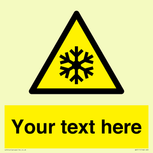 WV5111: Custom Snowflake Sign