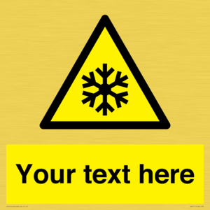 WV5111: Custom Snowflake Sign