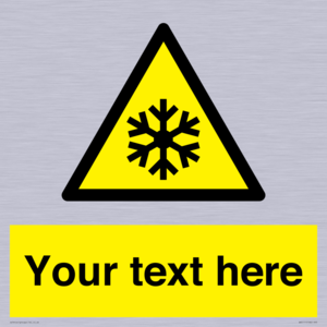 WV5111: Custom Snowflake Sign