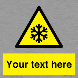 WV5111: Custom Snowflake Sign