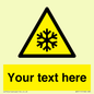 WV5111: Custom Snowflake Sign