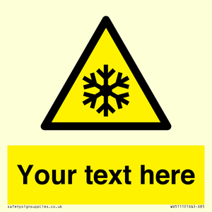 WV5111: Custom Snowflake Sign