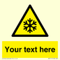 WV5111: Custom Snowflake Sign