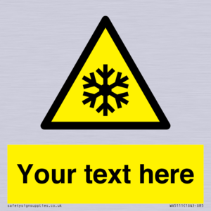 WV5111: Custom Snowflake Sign