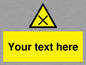WV5112: Custom Harmful Sign