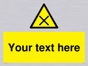 WV5112: Custom Harmful Sign