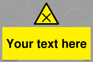 WV5112: Custom Harmful Sign