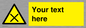 WV5112: Custom Harmful Sign