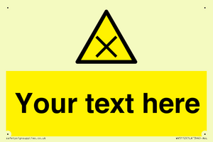 WV5112: Custom Harmful Sign