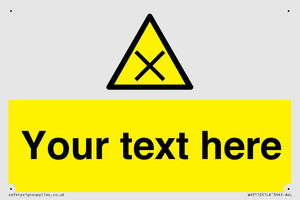 WV5112: Custom Harmful Sign