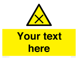 WV5112: Custom Harmful Sign