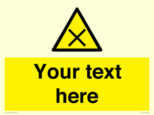 WV5112: Custom Harmful Sign