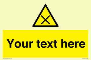 WV5112: Custom Harmful Sign