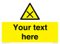 WV5112: Custom Harmful Sign