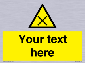 WV5112: Custom Harmful Sign