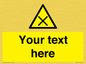WV5112: Custom Harmful Sign