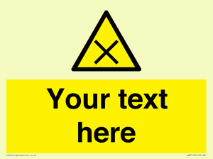 WV5112: Custom Harmful Sign