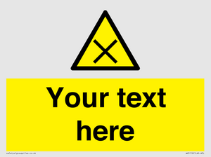 WV5112: Custom Harmful Sign