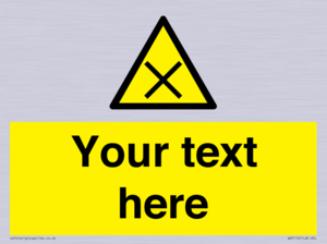 WV5112: Custom Harmful Sign