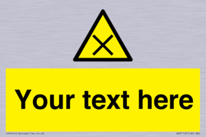 WV5112: Custom Harmful Sign