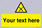 WV5112: Custom Harmful Sign