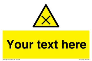 WV5112: Custom Harmful Sign