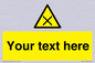 WV5112: Custom Harmful Sign