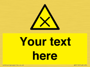 WV5112: Custom Harmful Sign