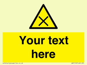 WV5112: Custom Harmful Sign