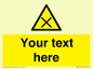 WV5112: Custom Harmful Sign