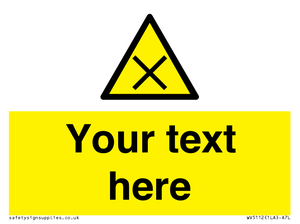 WV5112: Custom Harmful Sign