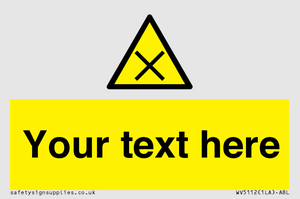 WV5112: Custom Harmful Sign
