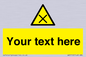 WV5112: Custom Harmful Sign