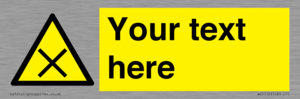 WV5112: Custom Harmful Sign