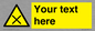 WV5112: Custom Harmful Sign