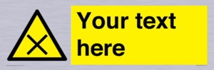 WV5112: Custom Harmful Sign