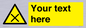 WV5112: Custom Harmful Sign