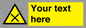 WV5112: Custom Harmful Sign