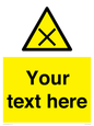 WV5112: Custom Harmful Sign