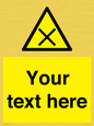 WV5112: Custom Harmful Sign
