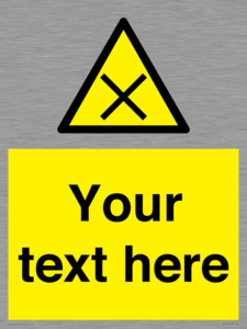 WV5112: Custom Harmful Sign