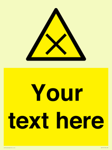 WV5112: Custom Harmful Sign